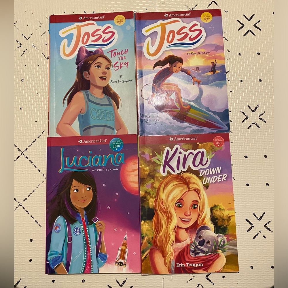 Lot of 4 American Girl, girl of the year books
